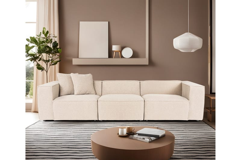 Kaolins Soffa 3-sits - Peach - Möbler - Vardagsrum - Soffor - Modulsoffor - Komplett modulsoffa