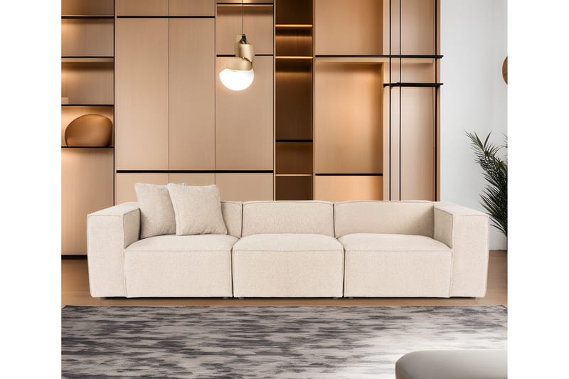 Kaolins Soffa 3-sits - Peach - Möbler - Vardagsrum - Soffor - Modulsoffor - Komplett modulsoffa