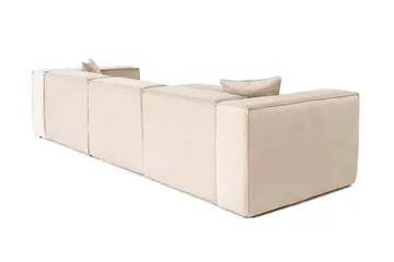 Kaolins Soffa med Divan 3-sits - Cream - Möbler - Vardagsrum - Soffor - Divansoffa & schäslong