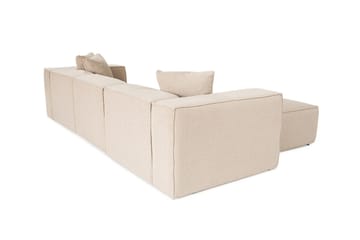 Kaolins Soffa med Divan 3-sits - Peach - Möbler - Vardagsrum - Soffor - Divansoffa & schäslong