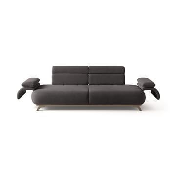 Kelnor 3-sits Soffa 246x81x97 cm - Antracit - Möbler - Vardagsrum - Soffor - 3-sits soffor