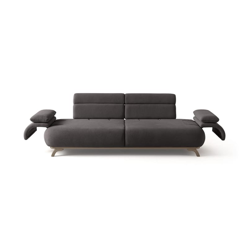 Kelnor 3-sits Soffa 246x81x97 cm - Antracit - Möbler - Vardagsrum - Soffor - 3-sits soffor