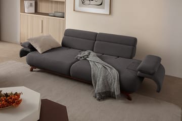 Kelnor 3-sits Soffa 246x81x97 cm - Antracit - Möbler - Vardagsrum - Soffor - 3-sits soffor