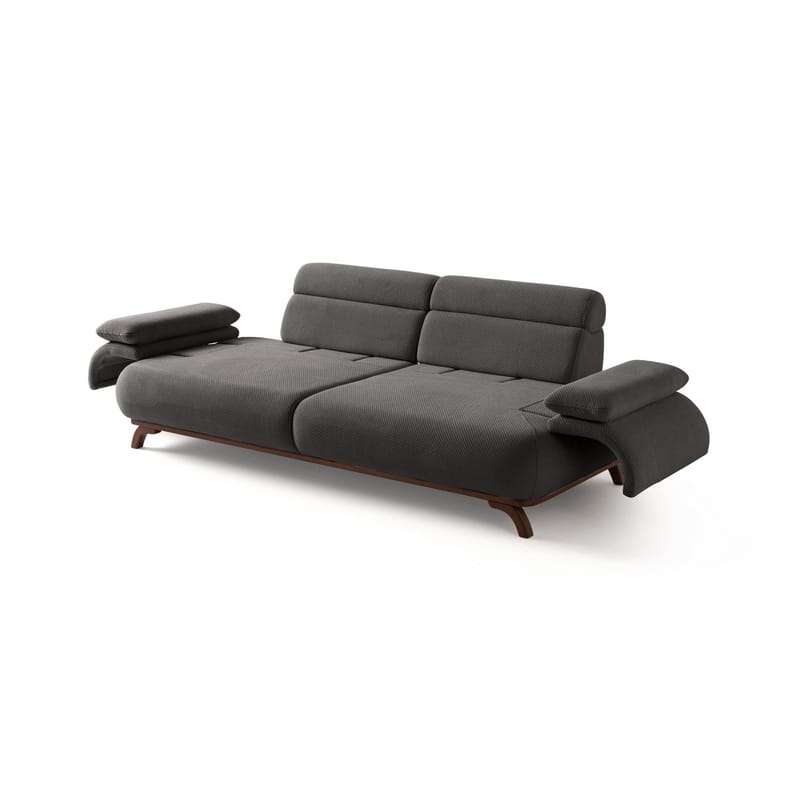 Kelnor 3-sits Soffa 246x81x97 cm - Antracit - Möbler - Vardagsrum - Soffor - 3-sits soffor