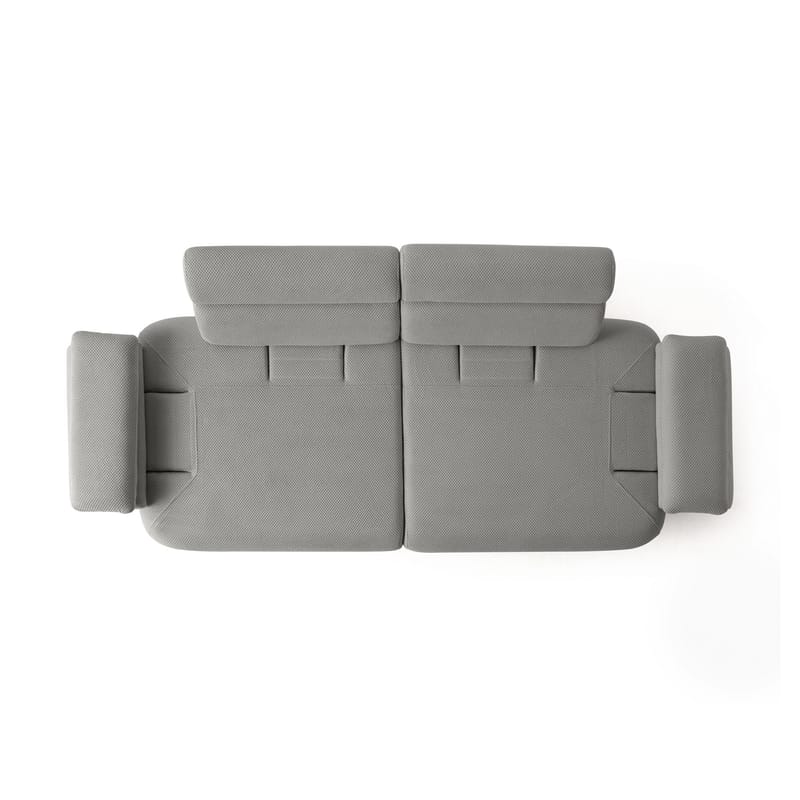 Kelnor 3-sits Soffa 246x81x97 cm - Grå - Möbler - Vardagsrum - Soffor - 3-sits soffor