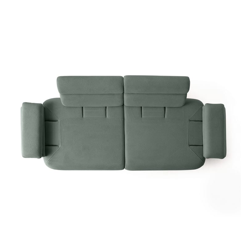 Kelnor 3-sits Soffa 246x81x97 cm - Grön - Möbler - Vardagsrum - Soffor - 3-sits soffor