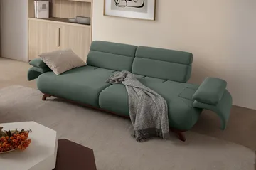 Kelnor 3-sits Soffa 246x81x97 cm - Grön - Möbler - Vardagsrum - Soffor - 3-sits soffor