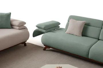 Kelnor 3-sits Soffa 246x81x97 cm - Havsgrön - Möbler - Vardagsrum - Soffor - 3-sits soffor