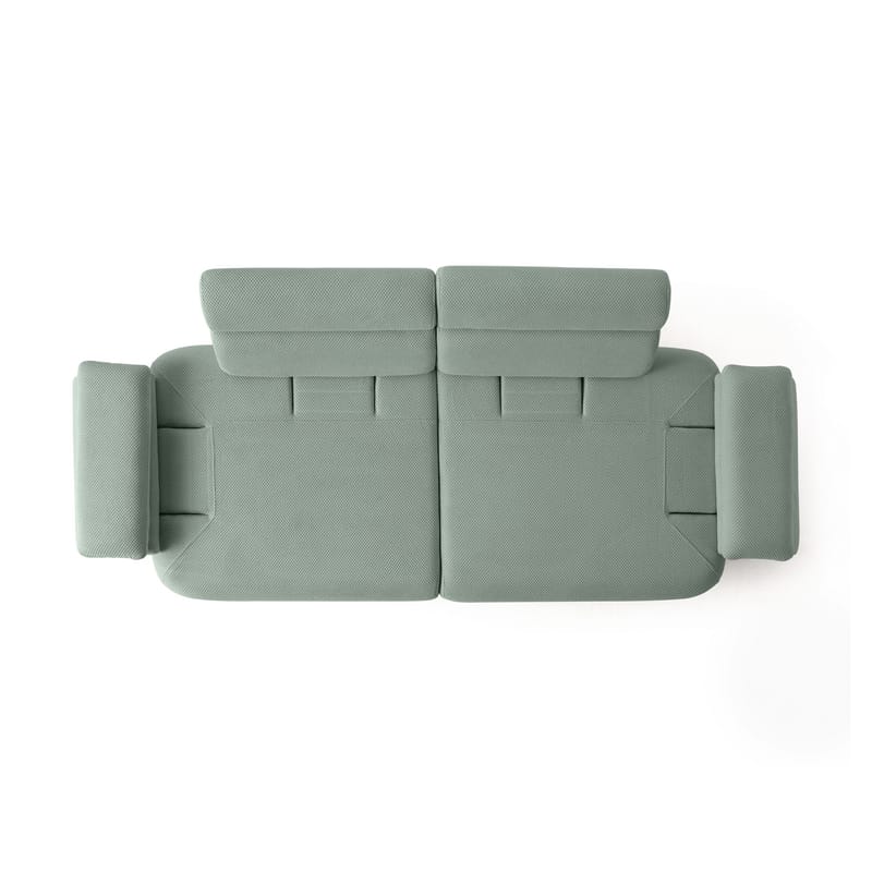 Kelnor 3-sits Soffa 246x81x97 cm - Havsgrön - Möbler - Vardagsrum - Soffor - 3-sits soffor