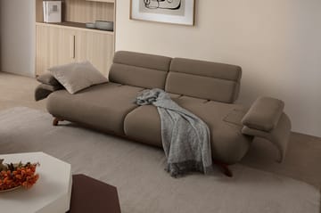 Kelnor 3-sits Soffa 246x81x97 cm - Jord - Möbler - Vardagsrum - Soffor - 3-sits soffor