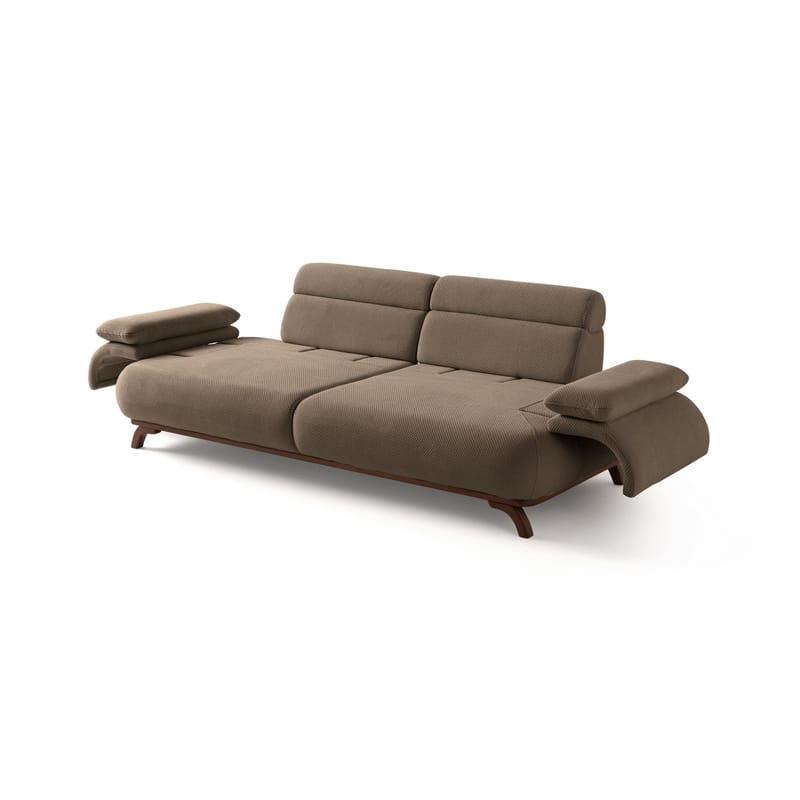 Kelnor 3-sits Soffa 246x81x97 cm - Jord - Möbler - Vardagsrum - Soffor - 3-sits soffor