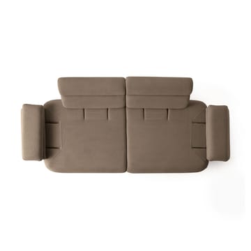 Kelnor 3-sits Soffa 246x81x97 cm - Jord - Möbler - Vardagsrum - Soffor - 3-sits soffor