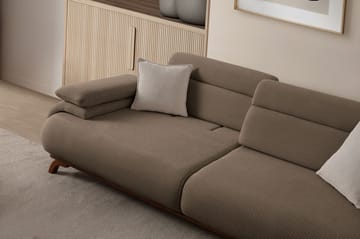Kelnor 3-sits Soffa 246x81x97 cm - Jord - Möbler - Vardagsrum - Soffor - 3-sits soffor