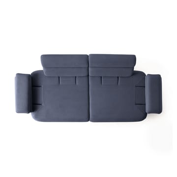 Kelnor 3-sits Soffa 246x81x97 cm - Marinblå - Möbler - Vardagsrum - Soffor - 3-sits soffor