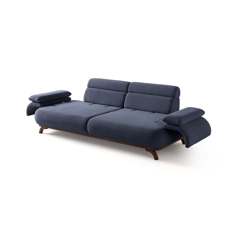 Kelnor 3-sits Soffa 246x81x97 cm - Marinblå - Möbler - Vardagsrum - Soffor - 3-sits soffor