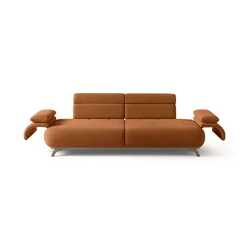 Kelnor 3-sits Soffa 246x81x97 cm - Tegelröd - Möbler - Vardagsrum - Soffor - 3-sits soffor