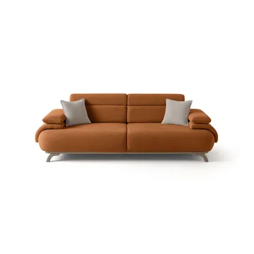 Kelnor 3-sits Soffa 246x81x97 cm - Tegelröd - Möbler - Vardagsrum - Soffor - 3-sits soffor