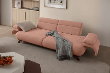 Kelnor 3-sits Soffa 246x81x97 cm - Puder - Möbler - Vardagsrum - Soffor - 3-sits soffor