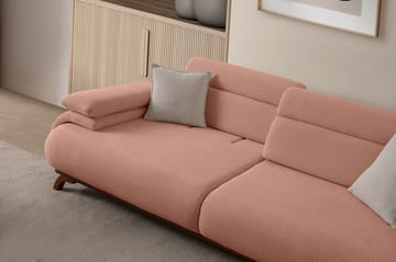 Kelnor 3-sits Soffa 246x81x97 cm - Puder - Möbler - Vardagsrum - Soffor - 3-sits soffor