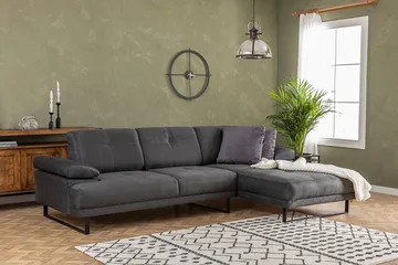 Kitimat Divansoffa 3-sits - Antracit - Möbler - Vardagsrum - Soffor - Divansoffa & schäslong