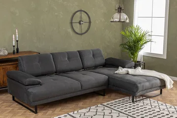 Kitimat Divansoffa 3-sits - Antracit - Möbler - Vardagsrum - Soffor - Divansoffa & schäslong