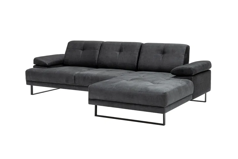 Kitimat Divansoffa 3-sits - Antracit - Möbler - Vardagsrum - Soffor - Divansoffa & schäslong