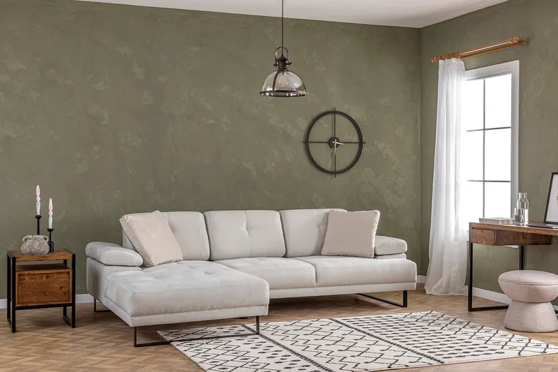 Kitimat Divansoffa 3-sits - Beige - Möbler - Vardagsrum - Soffor - Divansoffa & schäslong