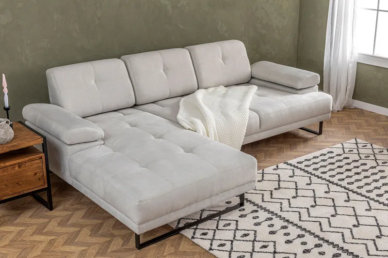 Kitimat Divansoffa 3-sits - Beige - Möbler - Vardagsrum - Soffor - Divansoffa & schäslong