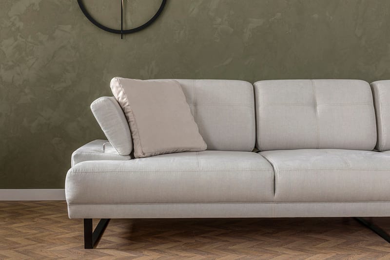 Kitimat Divansoffa 3-sits - Beige - Möbler - Vardagsrum - Soffor - Divansoffa & schäslong