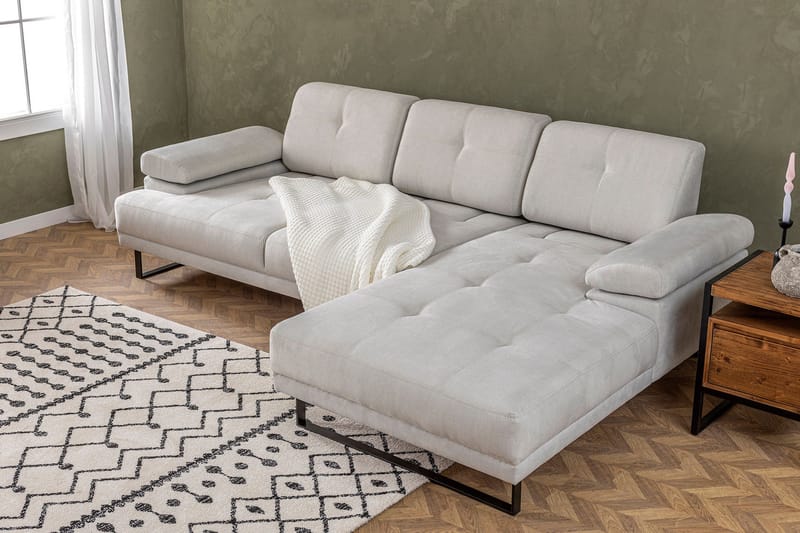 Kitimat Divansoffa 3-sits - Beige - Möbler - Vardagsrum - Soffor - Divansoffa & schäslong