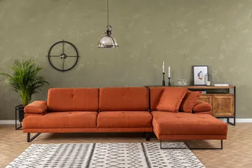 Kitimat Divansoffa 3-sits - Orange - Möbler - Vardagsrum - Soffor - Divansoffa & schäslong