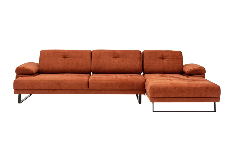 Kitimat Divansoffa 3-sits - Orange - Möbler - Vardagsrum - Soffor - Divansoffa & schäslong