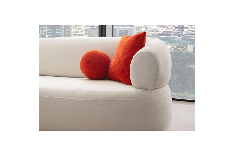 Kollumber Soffa med Divan 3-sits - Vit - Möbler - Vardagsrum - Soffor - Divansoffa & schäslong