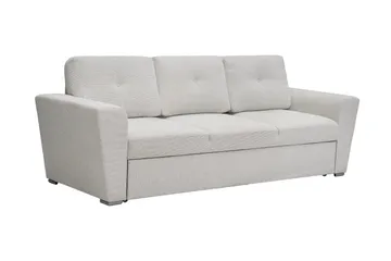 Leia 3-sits Bäddsoffa i tyg - Beige - Möbler - Vardagsrum - Bäddsoffor - 3-sits bäddsoffa