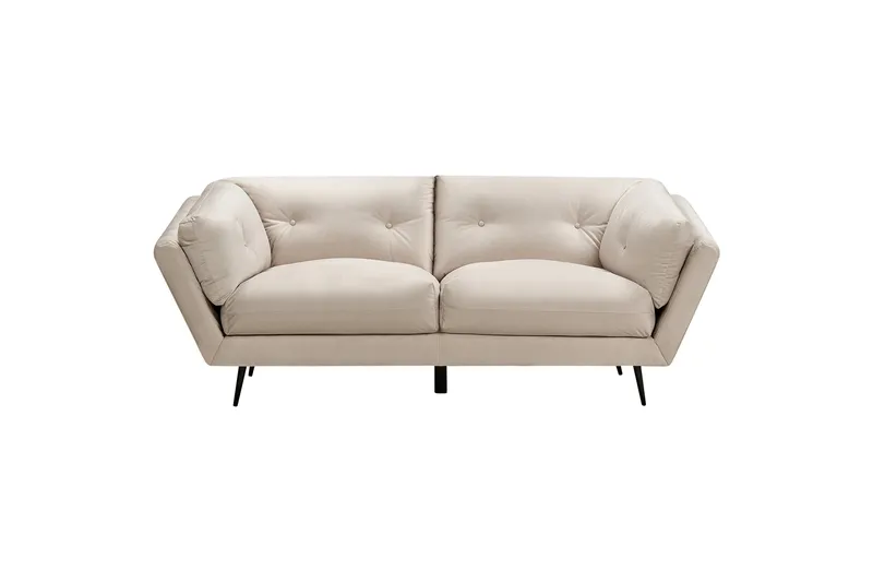 Lenvik Soffa 3-sits, Beige/Svart