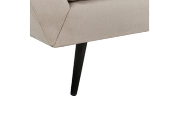 Lenvik Soffa 3-sits - Beige/Svart - Möbler - Vardagsrum - Soffor - Sammetssoffor