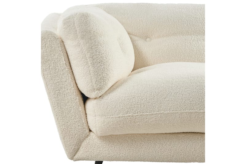 Lenvik Soffa 3-sits - Svart/Vit - Möbler - Vardagsrum - Soffor - 3-sits soffor