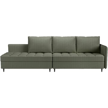 Lindhus 3-sits Soffa med vändbar divan och förvaring - Grön - Möbler - Vardagsrum - Soffor - Divansoffa & schäslong
