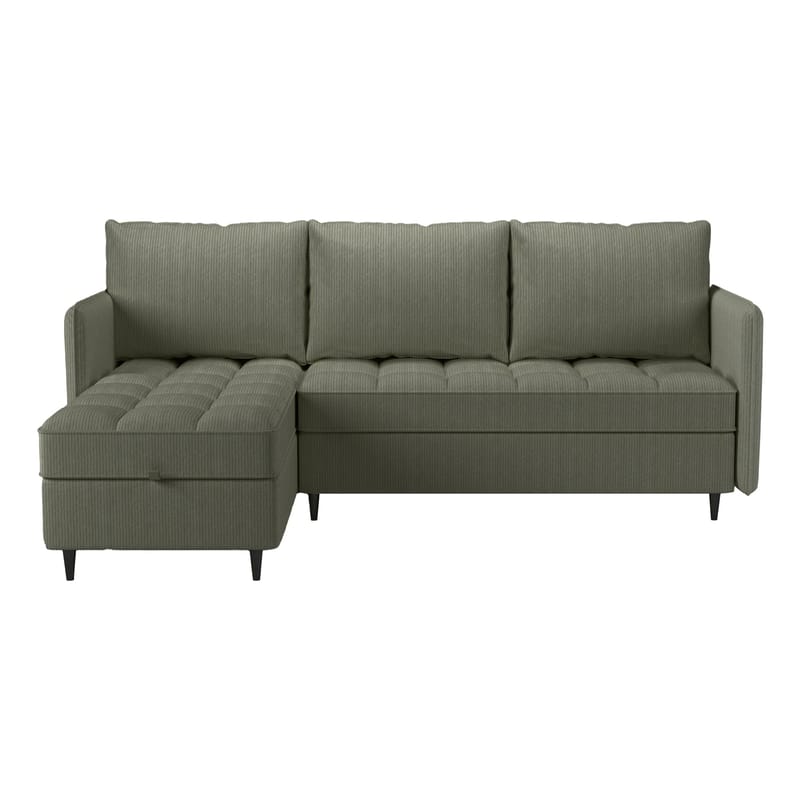 Lindhus 3-sits Soffa med vändbar divan och förvaring - Grön - Möbler - Vardagsrum - Soffor - Divansoffa & schäslong