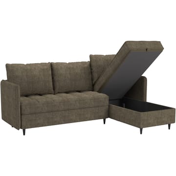 Lindhus Hörnsoffa 3-sits - Brun - Möbler - Vardagsrum - Soffor - Divansoffa & schäslong