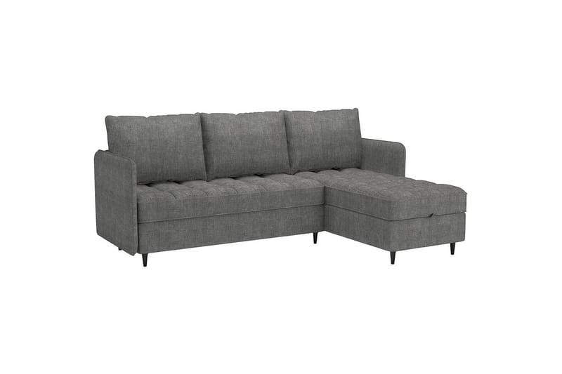 Lindhus Soffa med Divan 3-sits - Grå - Möbler - Vardagsrum - Soffor - Divansoffa & schäslong