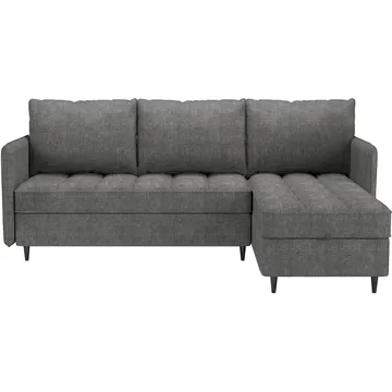 Lindhus Soffa med Divan 3-sits - Grå - Möbler - Vardagsrum - Soffor - Divansoffa & schäslong