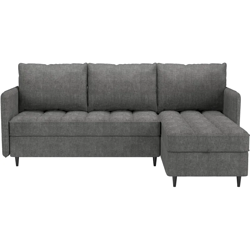 Lindhus Soffa med Divan 3-sits - Grå - Möbler - Vardagsrum - Soffor - Divansoffa & schäslong