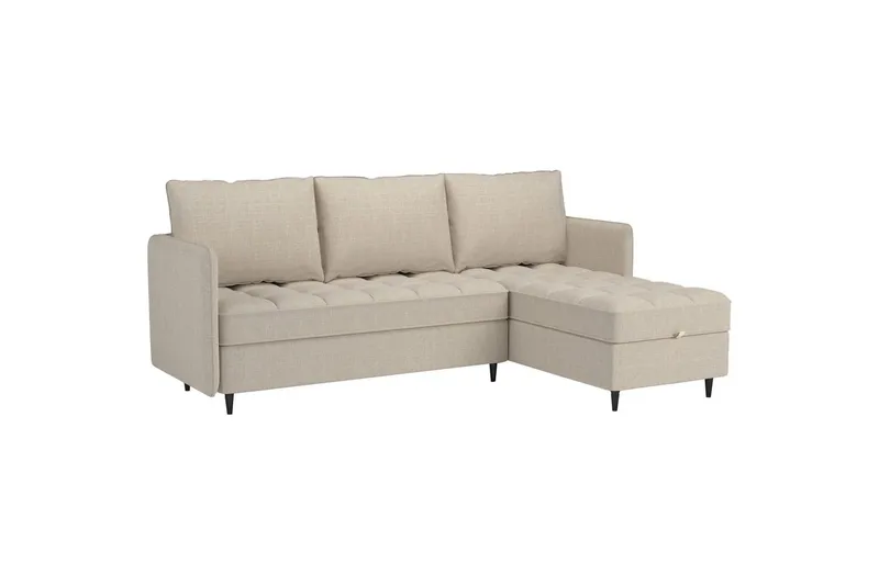 Lindhus Soffa med Divan 3-sits - Vit - Möbler - Vardagsrum - Soffor - Divansoffa & schäslong