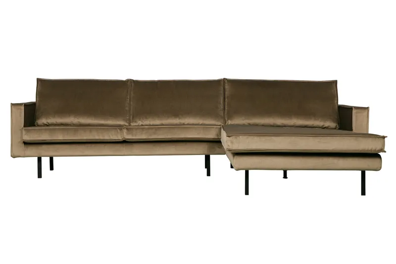 Lissbon Divansoffa Höger, Taupe