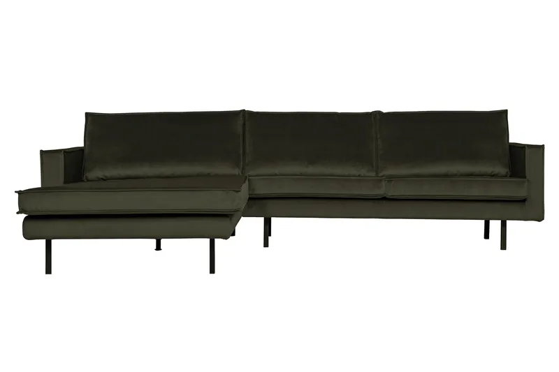 Lissbon Divansoffa Vänster - Mörkgrön - Möbler - Vardagsrum - Soffor - Divansoffa & schäslong