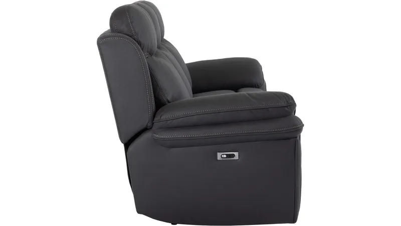 Livaro Reclinersoffa 3-sits Elektrisk - Svart - Möbler - Vardagsrum - Soffor - Reclinersoffor & Biosoffor