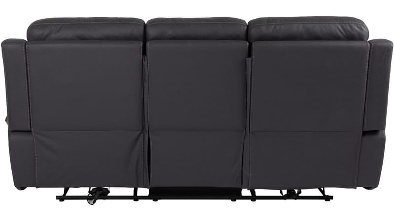 Livaro Reclinersoffa 3-sits Elektrisk - Svart - Möbler - Vardagsrum - Soffor - Reclinersoffor & Biosoffor