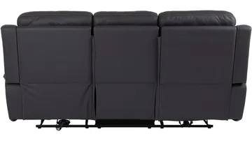 Livaro Reclinersoffa 3-sits Elektrisk - Svart - Möbler - Vardagsrum - Soffor - Reclinersoffor & Biosoffor