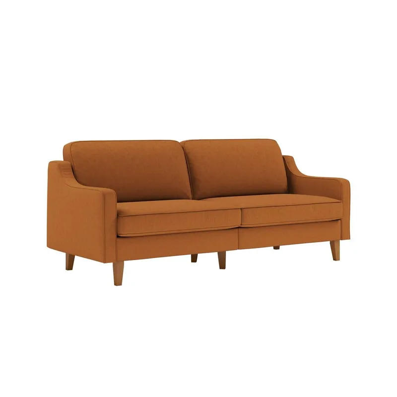 Lorvas 3-sits Soffa - Brun - Möbler - Vardagsrum - Soffor - Sammetssoffor